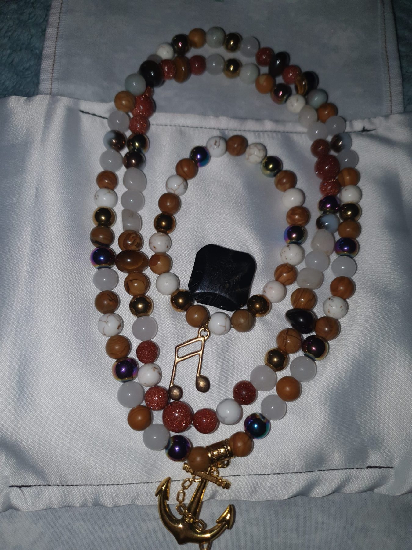 Brown Jasper Anchor Set